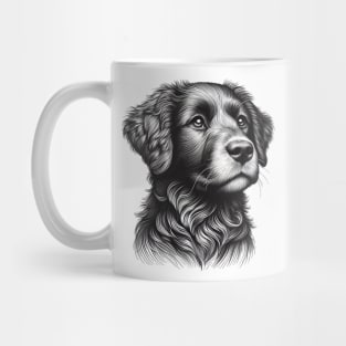 Dog black Mug